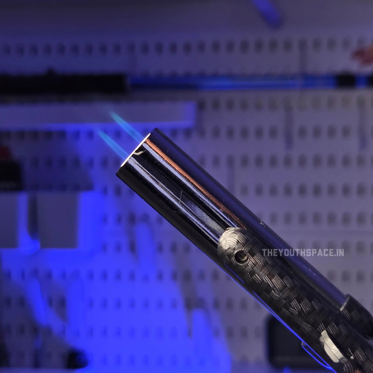 Dual Barrel Rifle Dual Flame Jet Lighter
