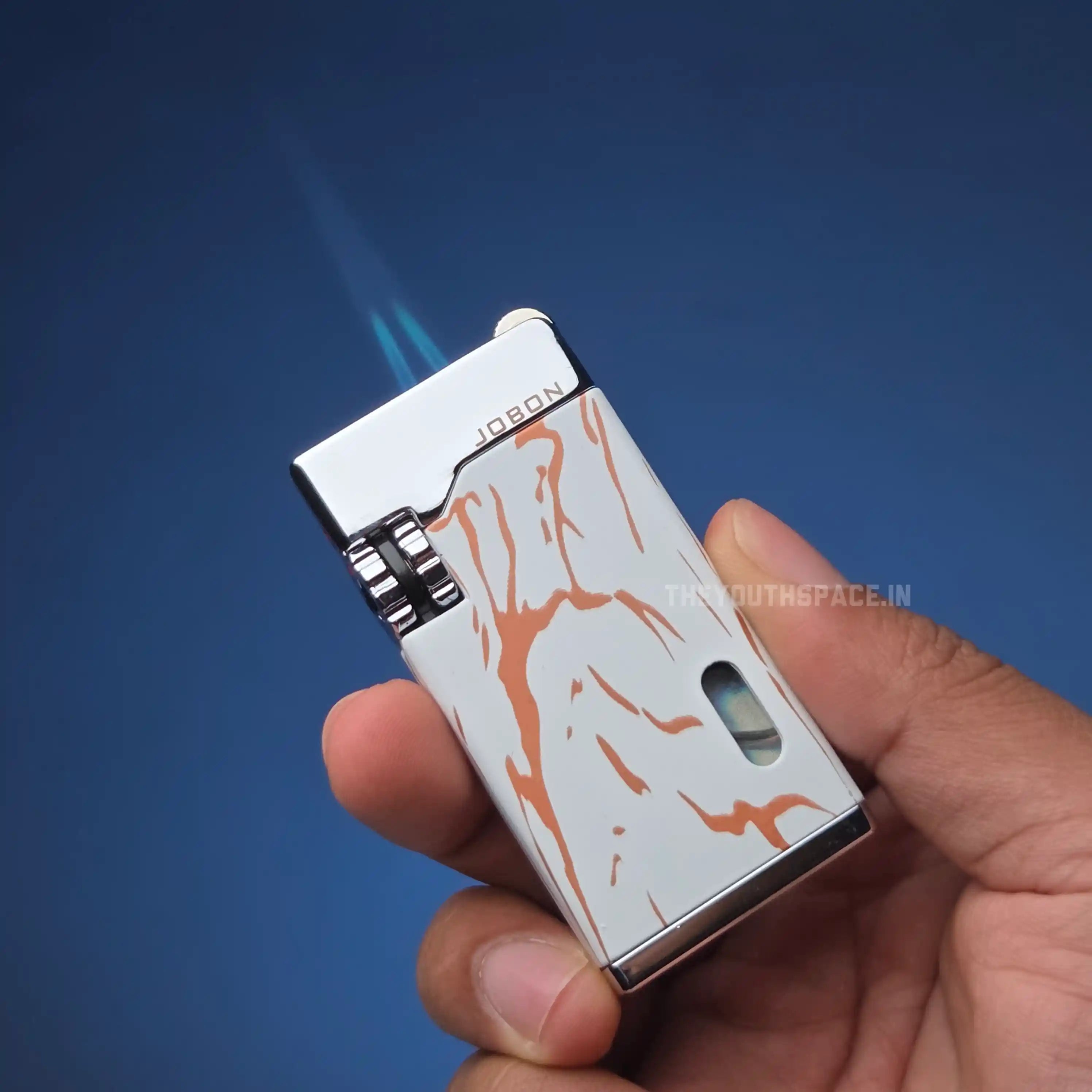 Jobon ZB-999 Turbo Dual Flame Jet Lighter
