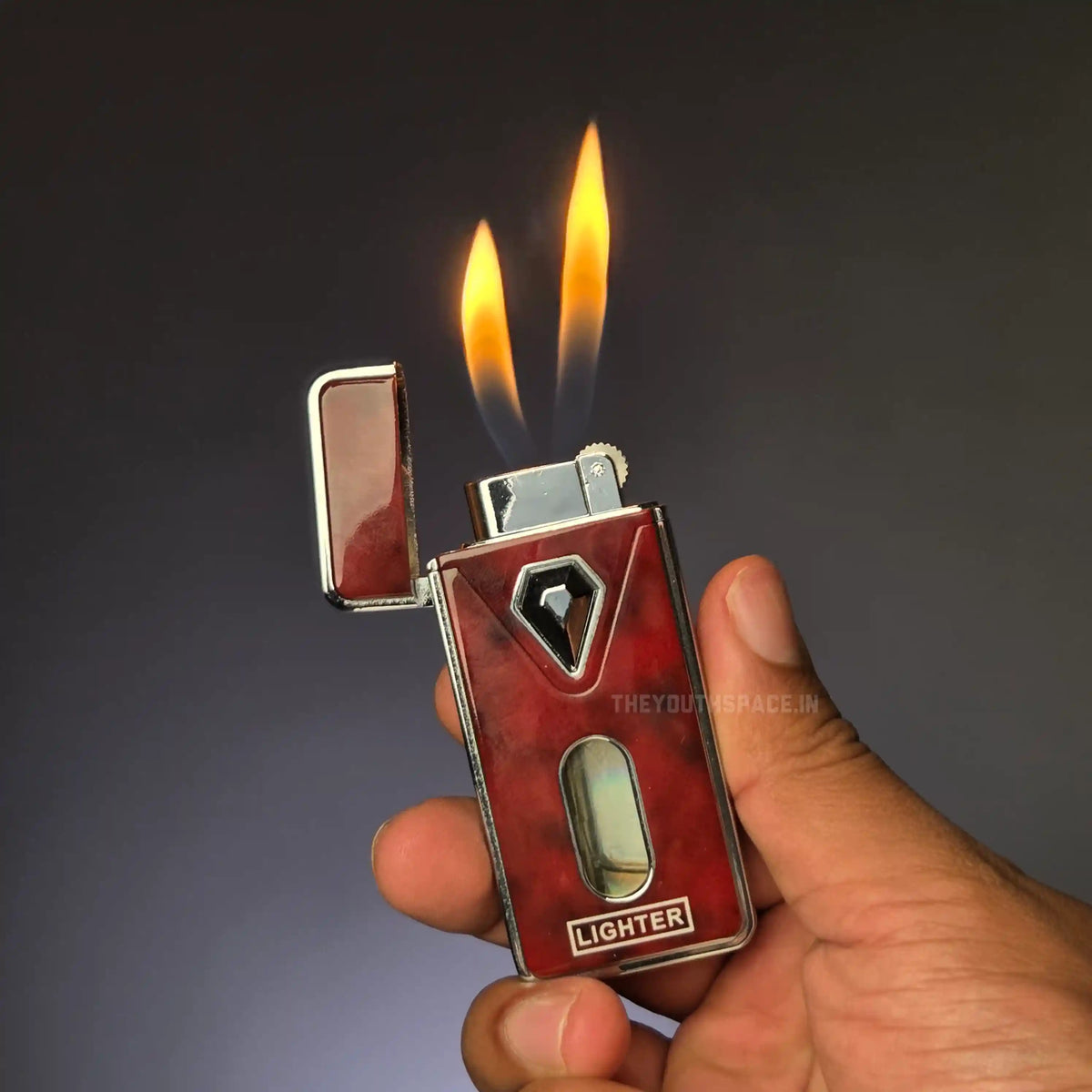 Diamond Tri-Flame Lighter