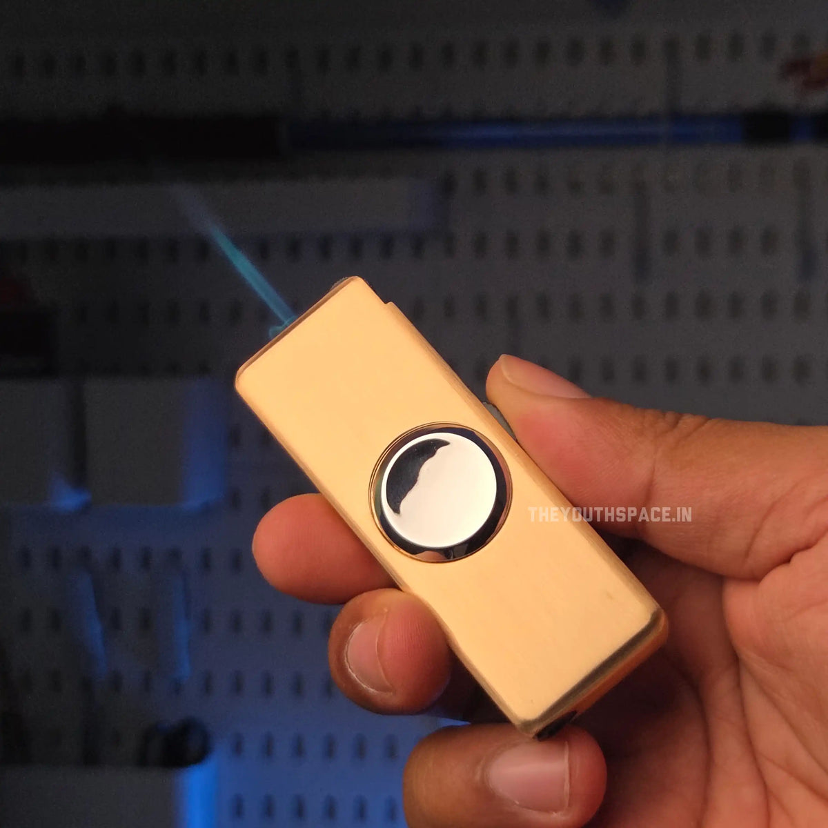 Fidget Spinner Jet Flame Lighter (Metallic)