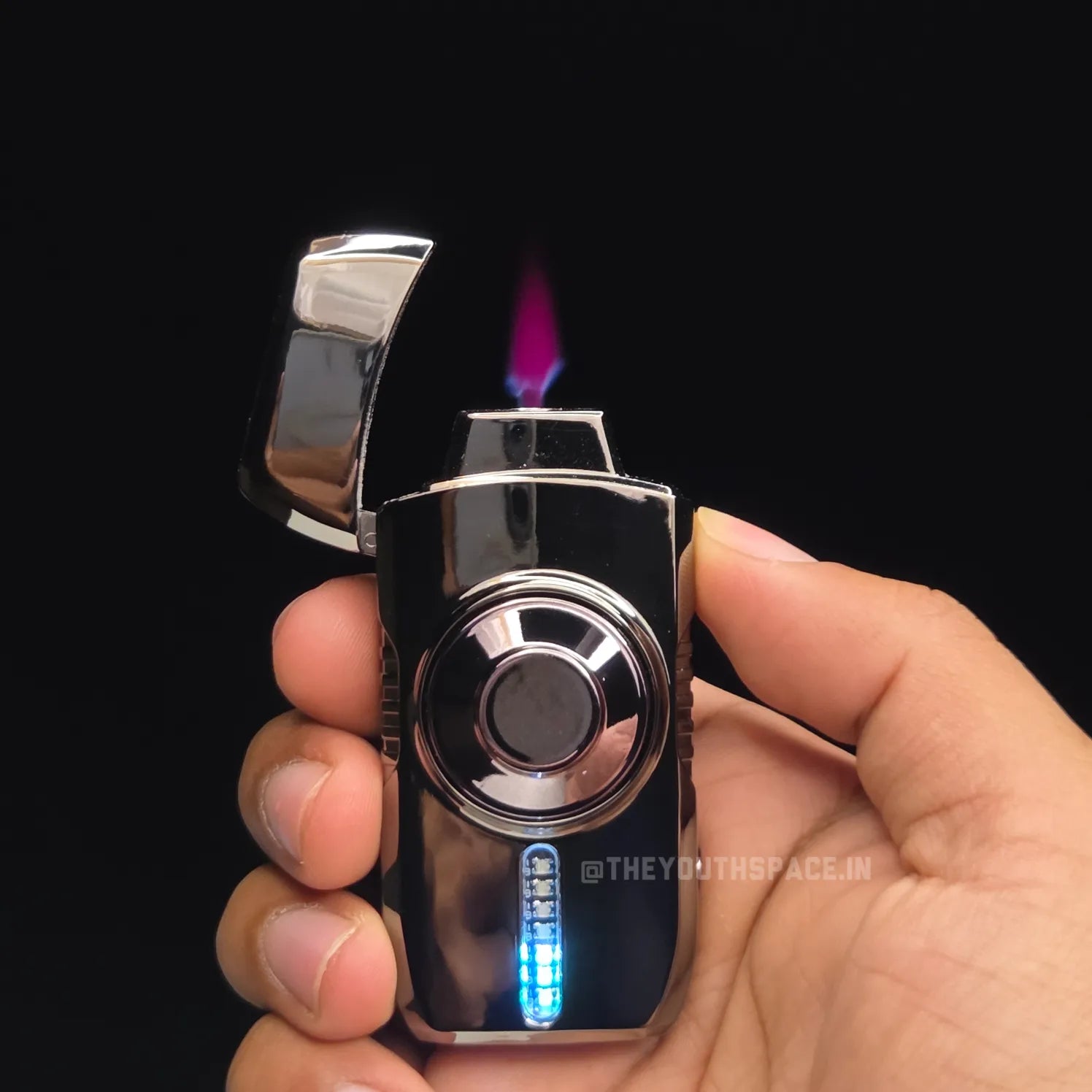 Neon Vortex Pro Led Spinner Lighter (Rechargeable)