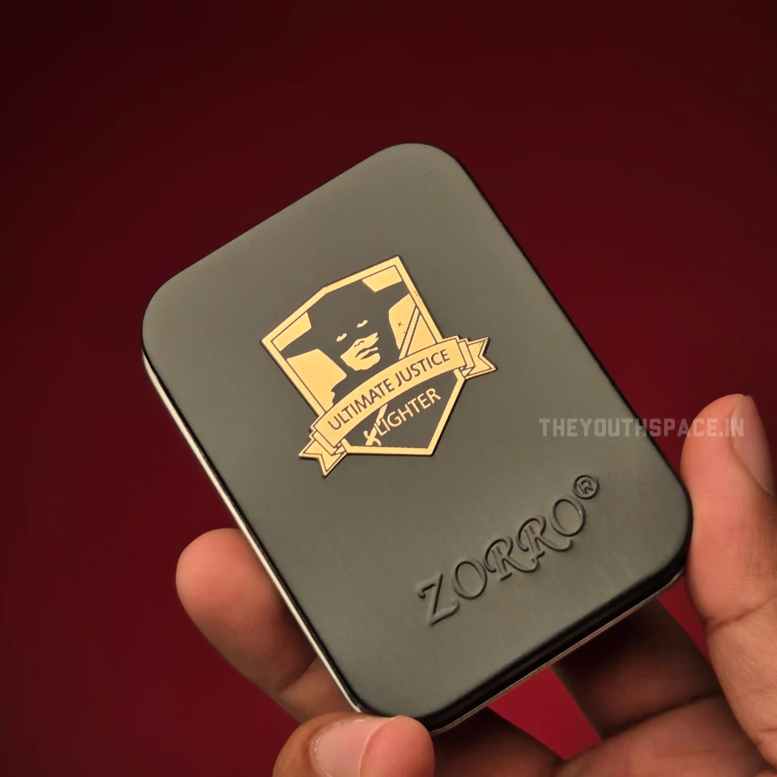 ZORRO Ultimate Justice Brass World War II Brass Trench-Style Lighter - 2026
