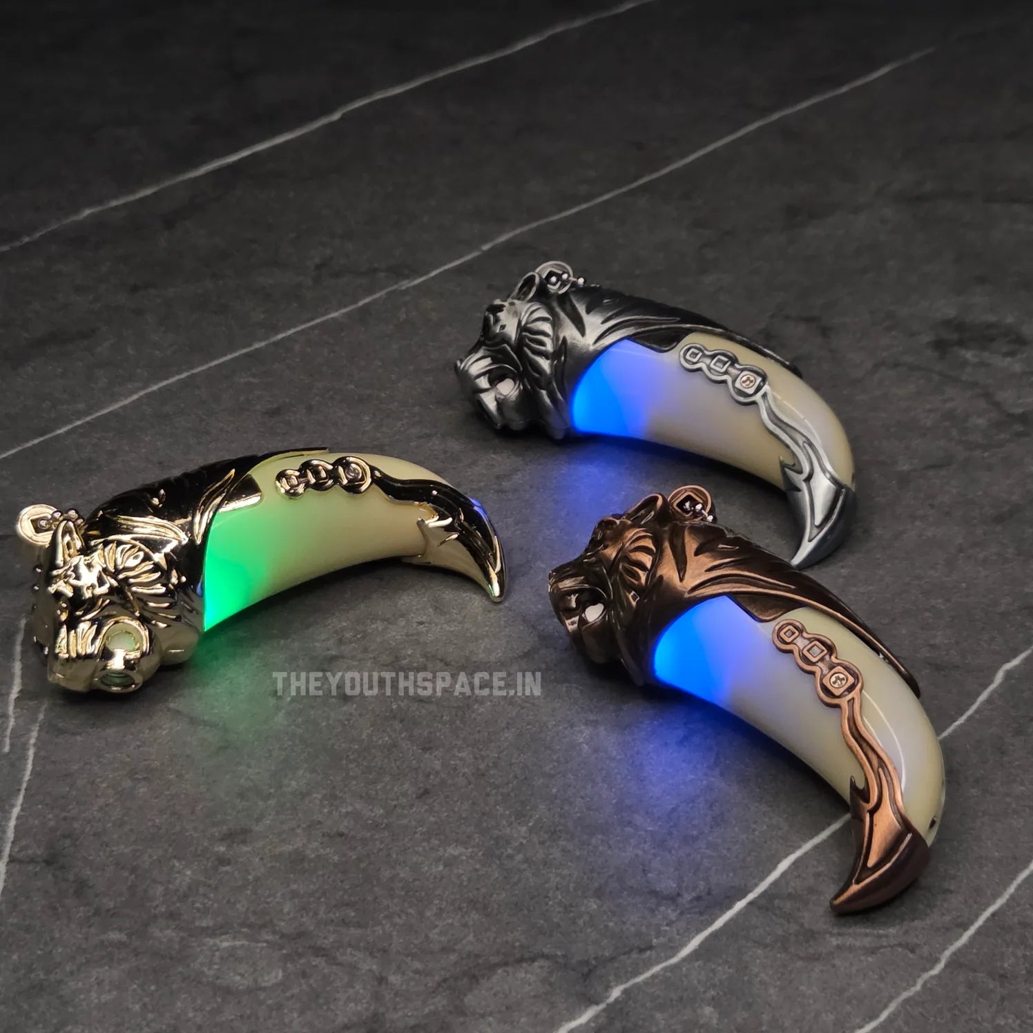 Tiger Claw Flame LED Jet Lighter