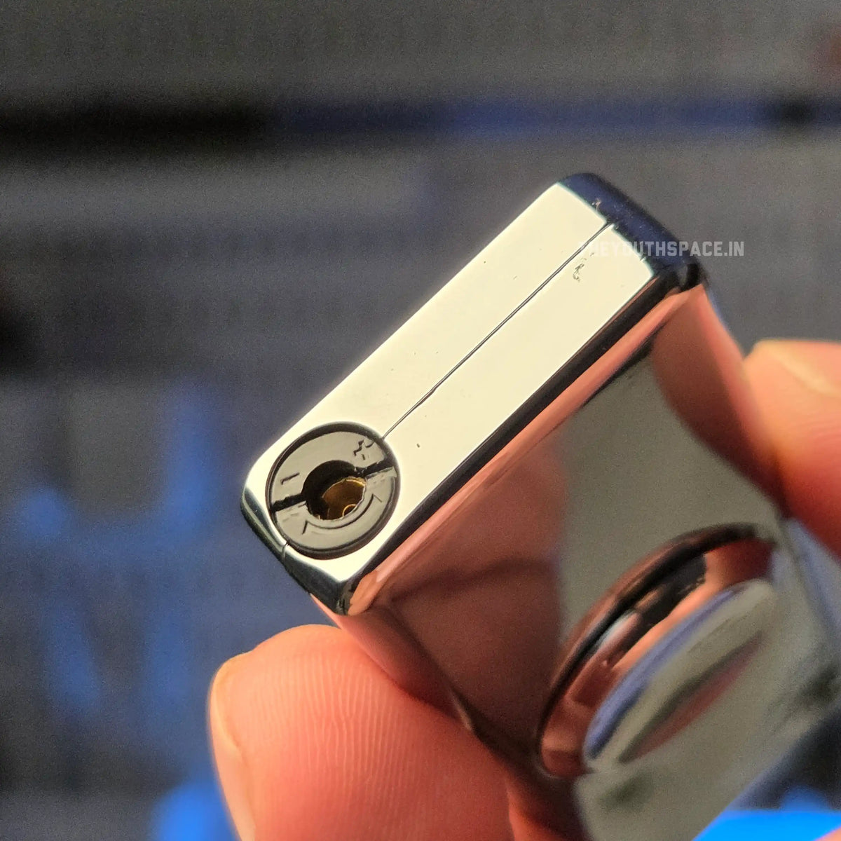 Fidget Spinner Jet Flame Lighter (Metallic)