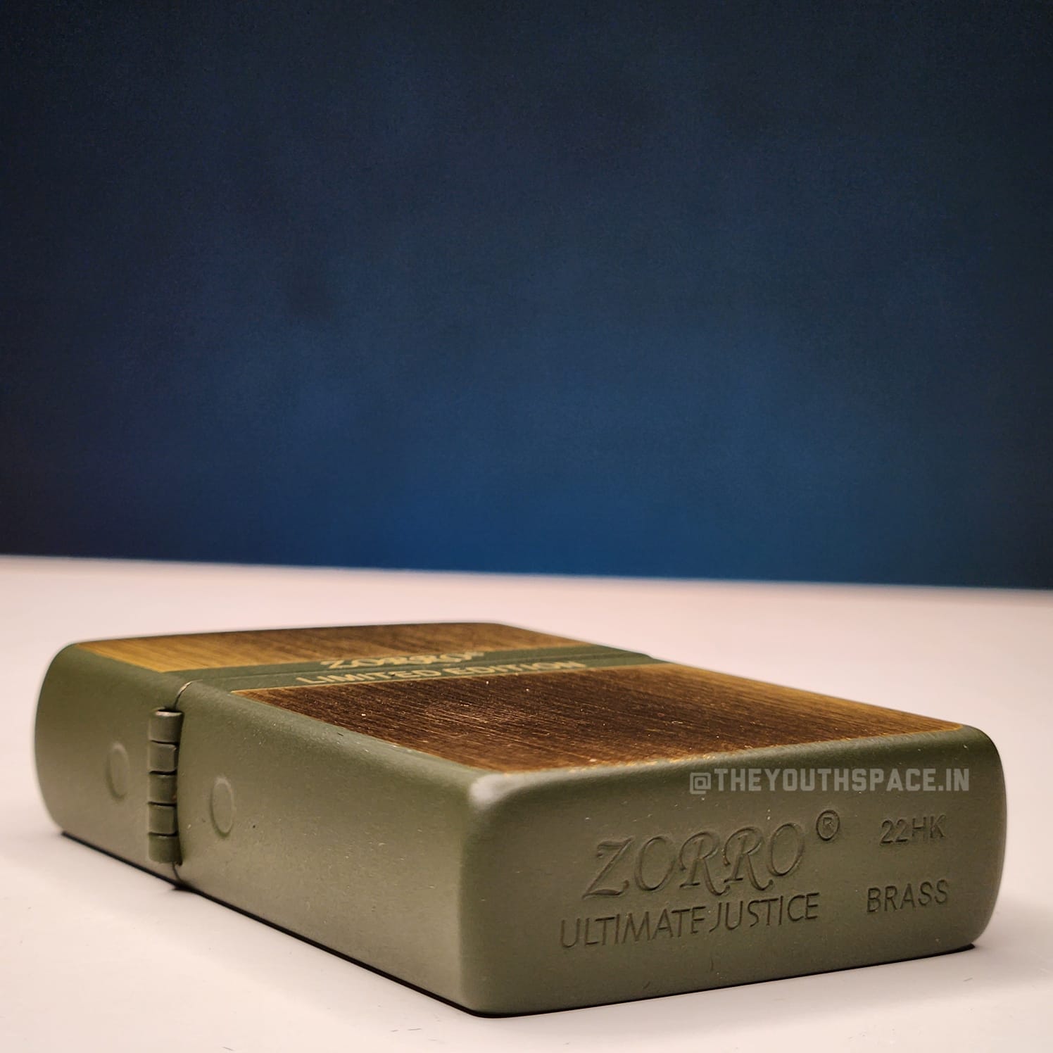 ZORRO ULTIMATE JUSTICE LIMITED EDITION BRASS DRAGON LIGHTER 22HK