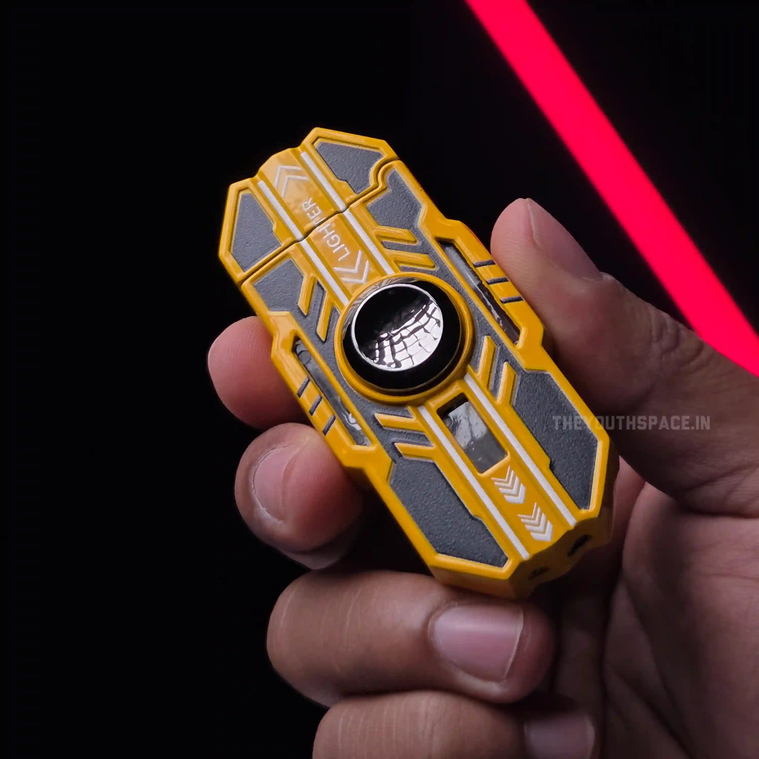 Mecha Fidget Spinner Luminous Jet Lighter