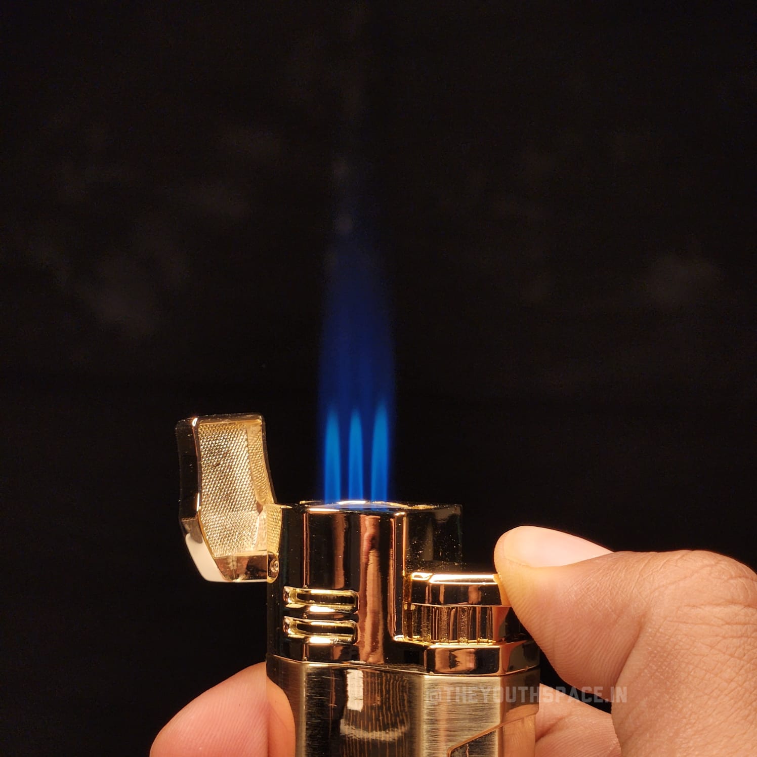 Jet Storm Turbo – Triple Flame Lighter (Metallic)