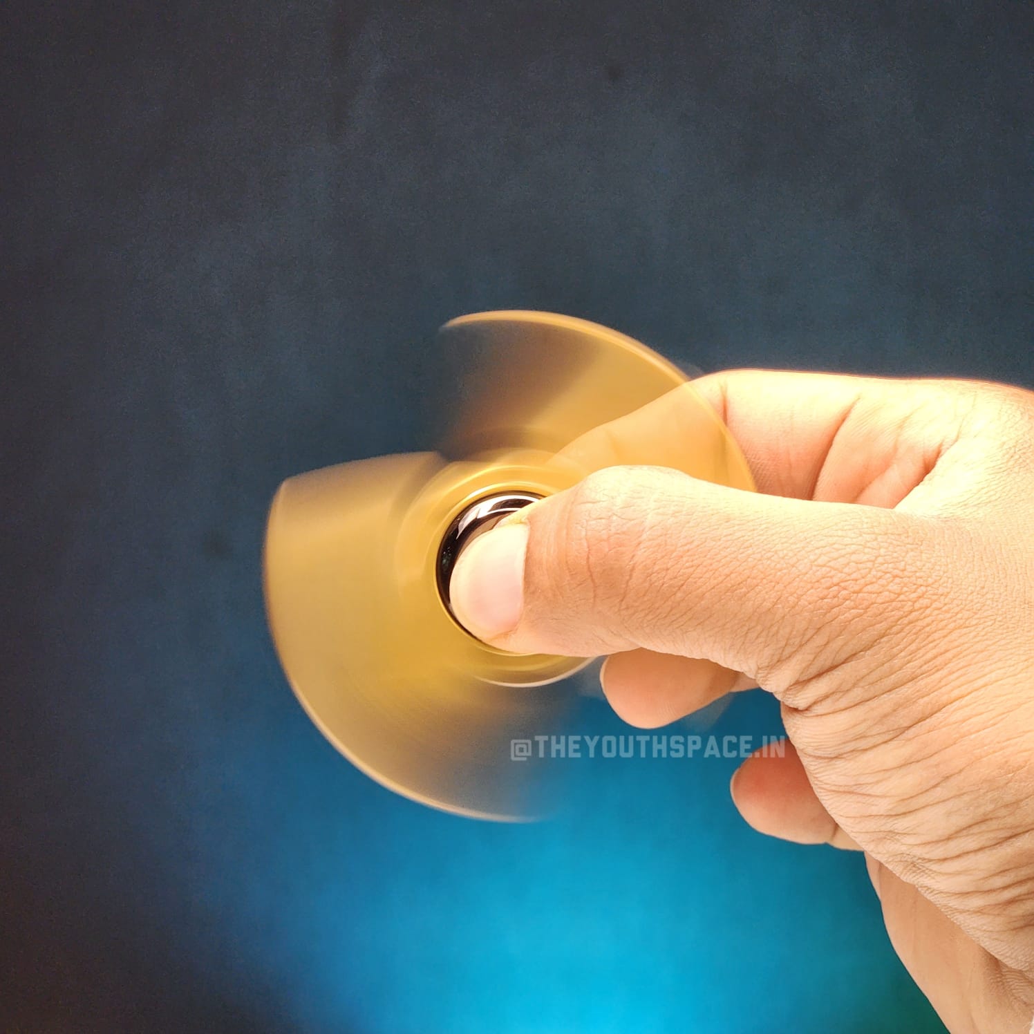 Fidget Spinner Jet Lighter (Metallic)