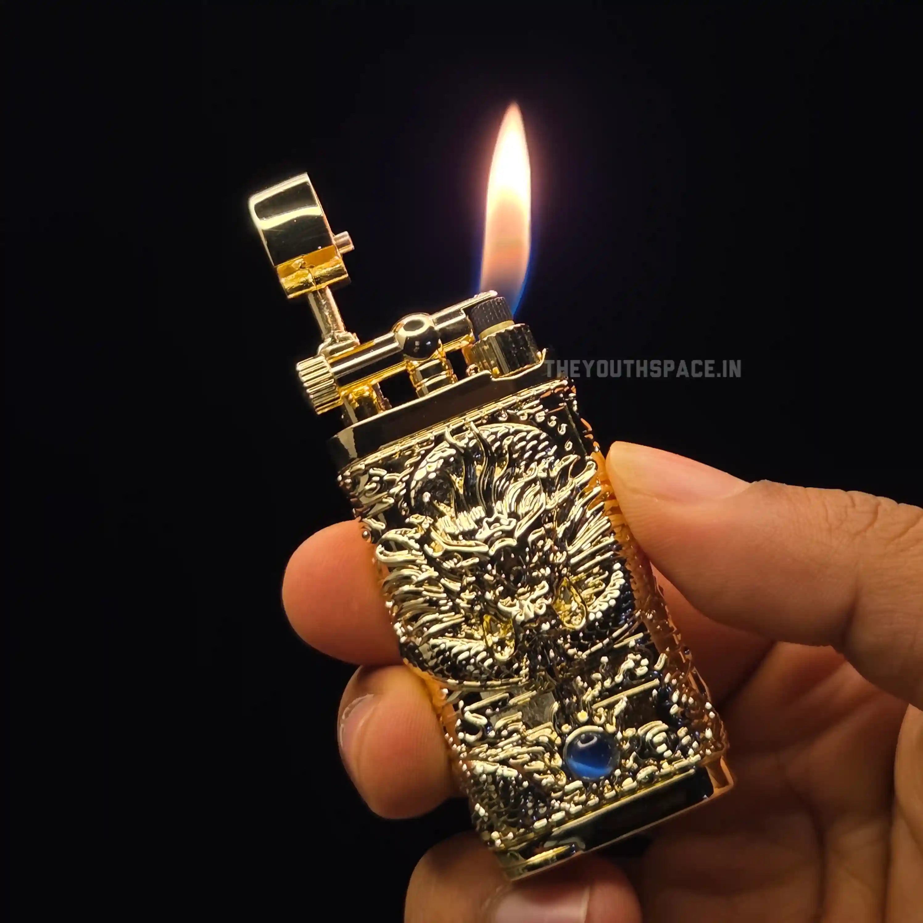 Premium Dragon Vintage lighter