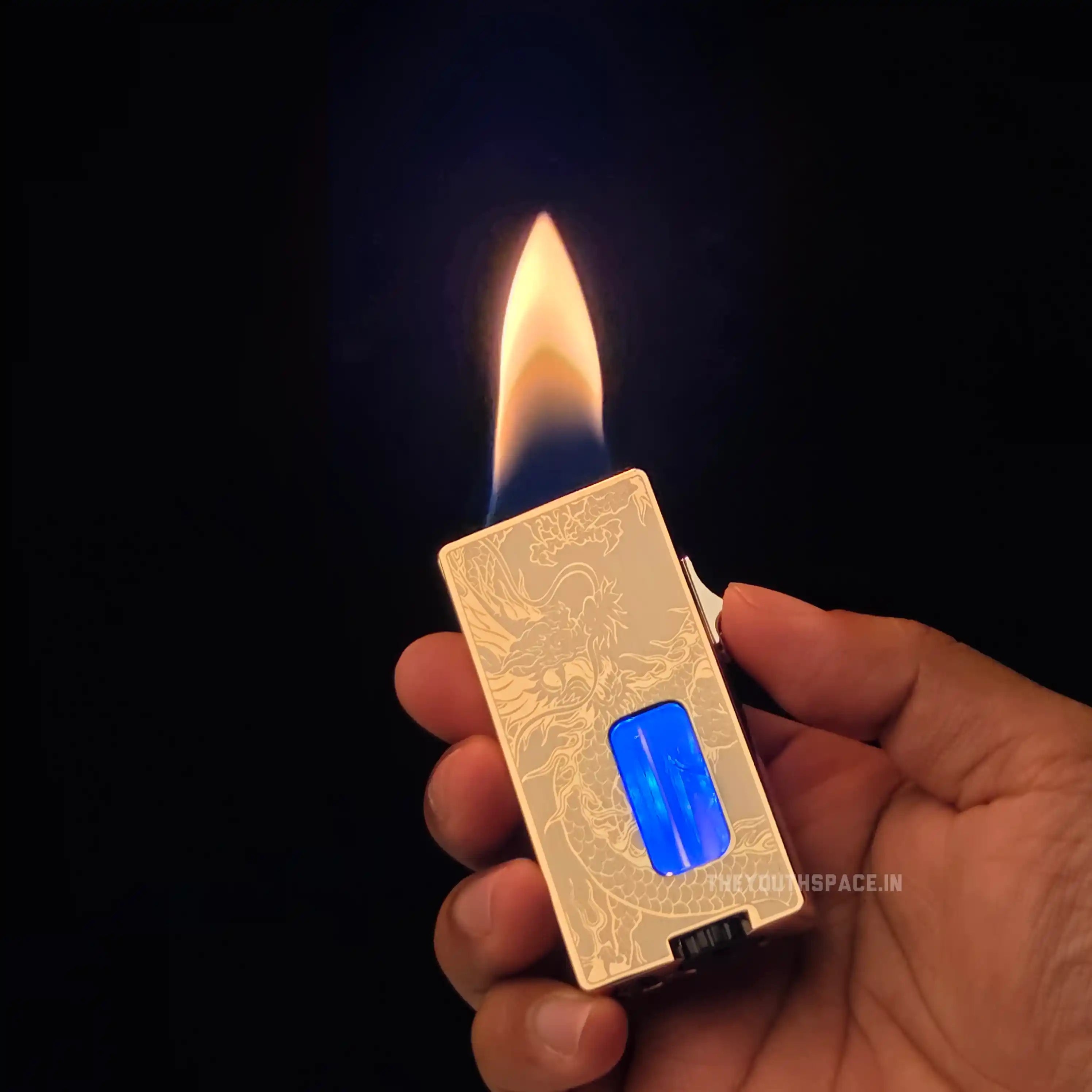 Dragon Ultra Wide Flame Shake-Ignition Lighter
