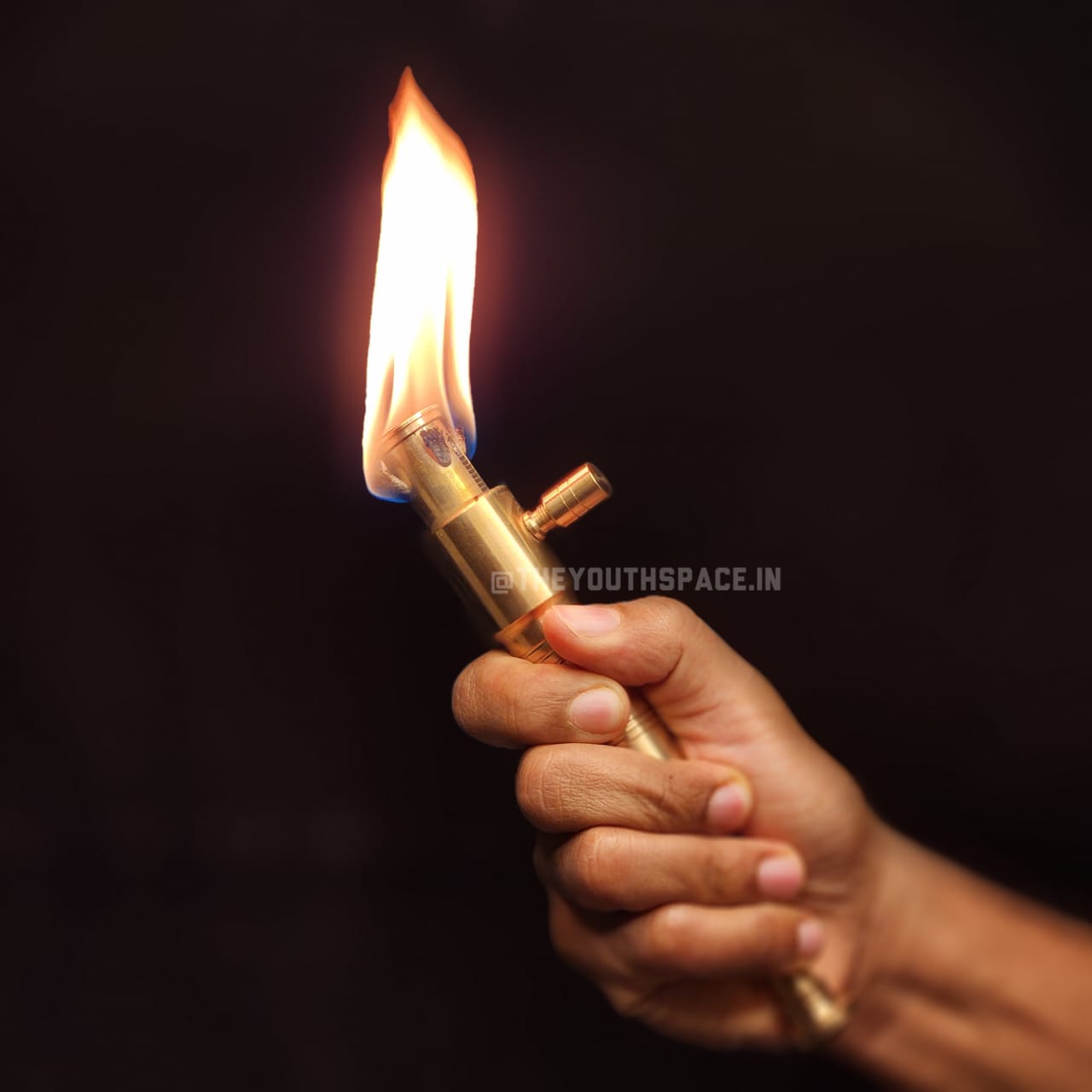 The Banger Brass Vintage Lighter