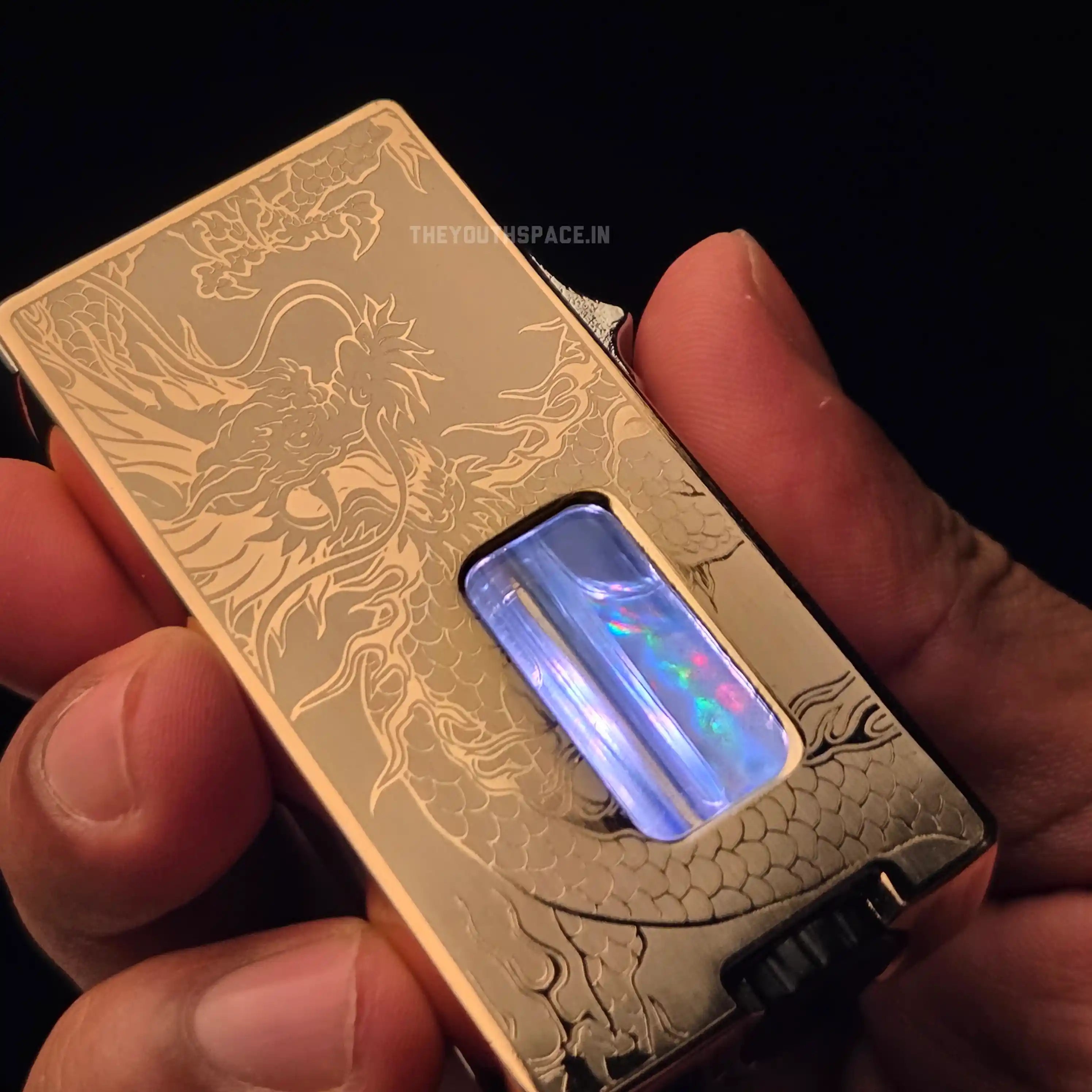 Dragon Ultra Wide Flame Shake-Ignition Lighter