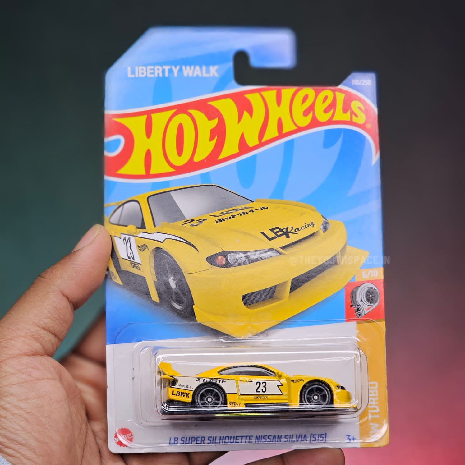 Hot Wheels LB Super Silhouette Nissan Silvia (S15) Yellow (Imported)