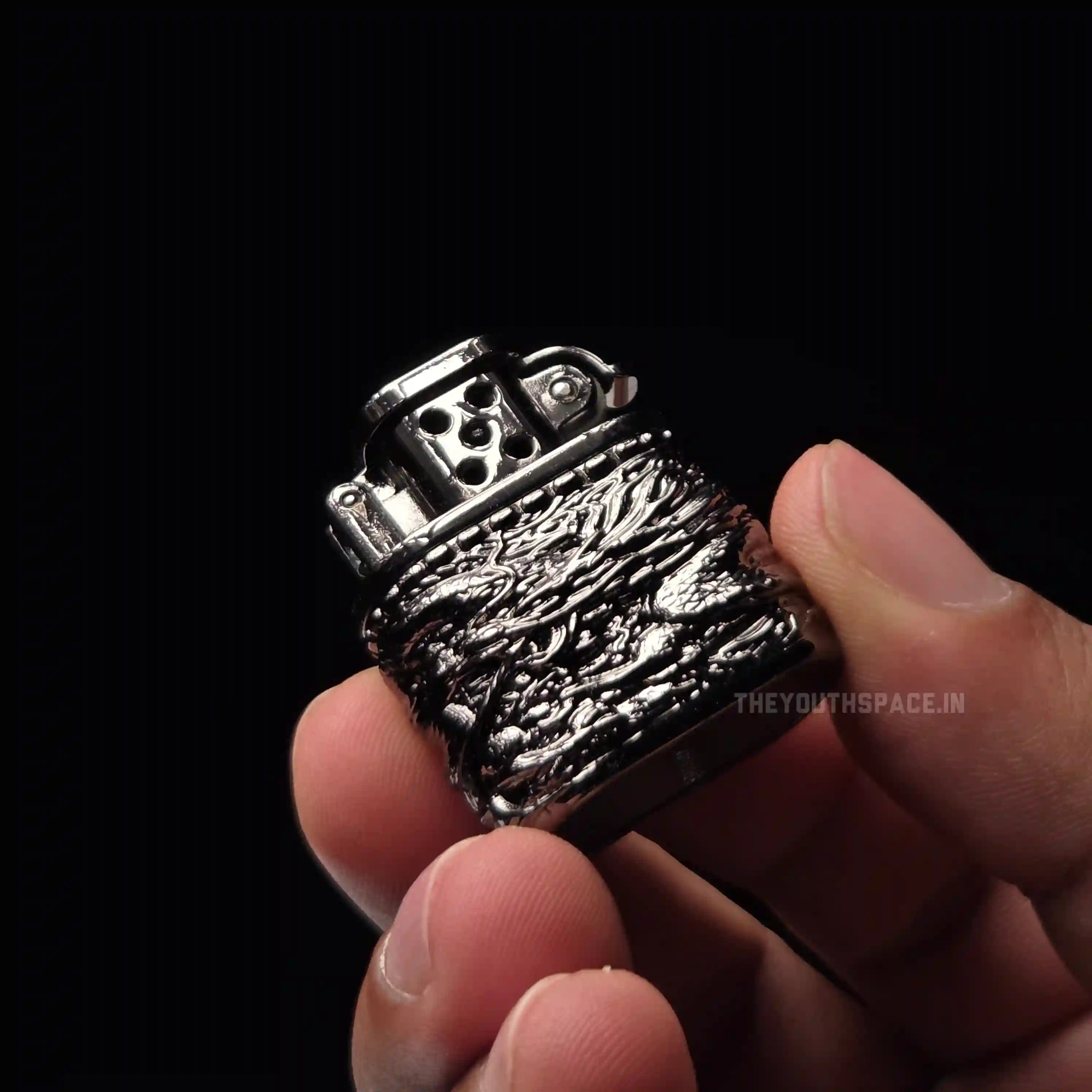 Mini Dragon Engraved Lighter
