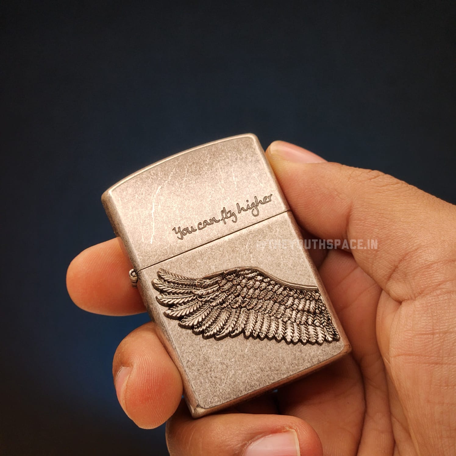 ZORRO ULTIMATE JUSTICE BRASS ANTIQUE WING EMBOSSED LIGHTER 2025