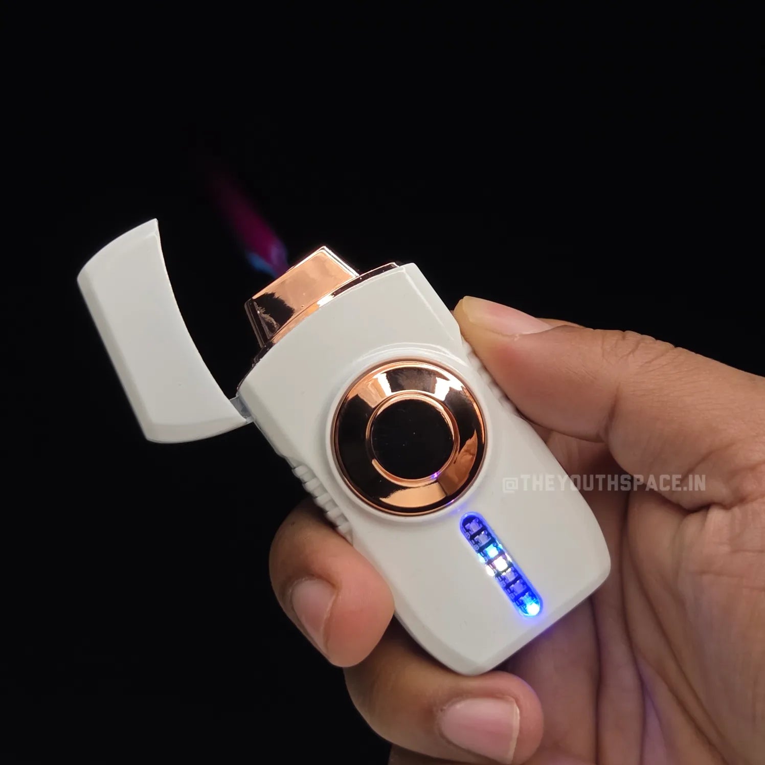 Neon Vortex Pro Led Spinner Lighter (Rechargeable)