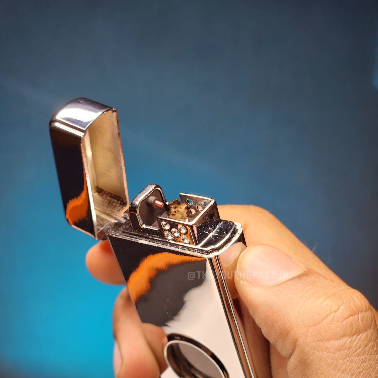 Voice Activation Automatic Electric Lighter (Metallic)