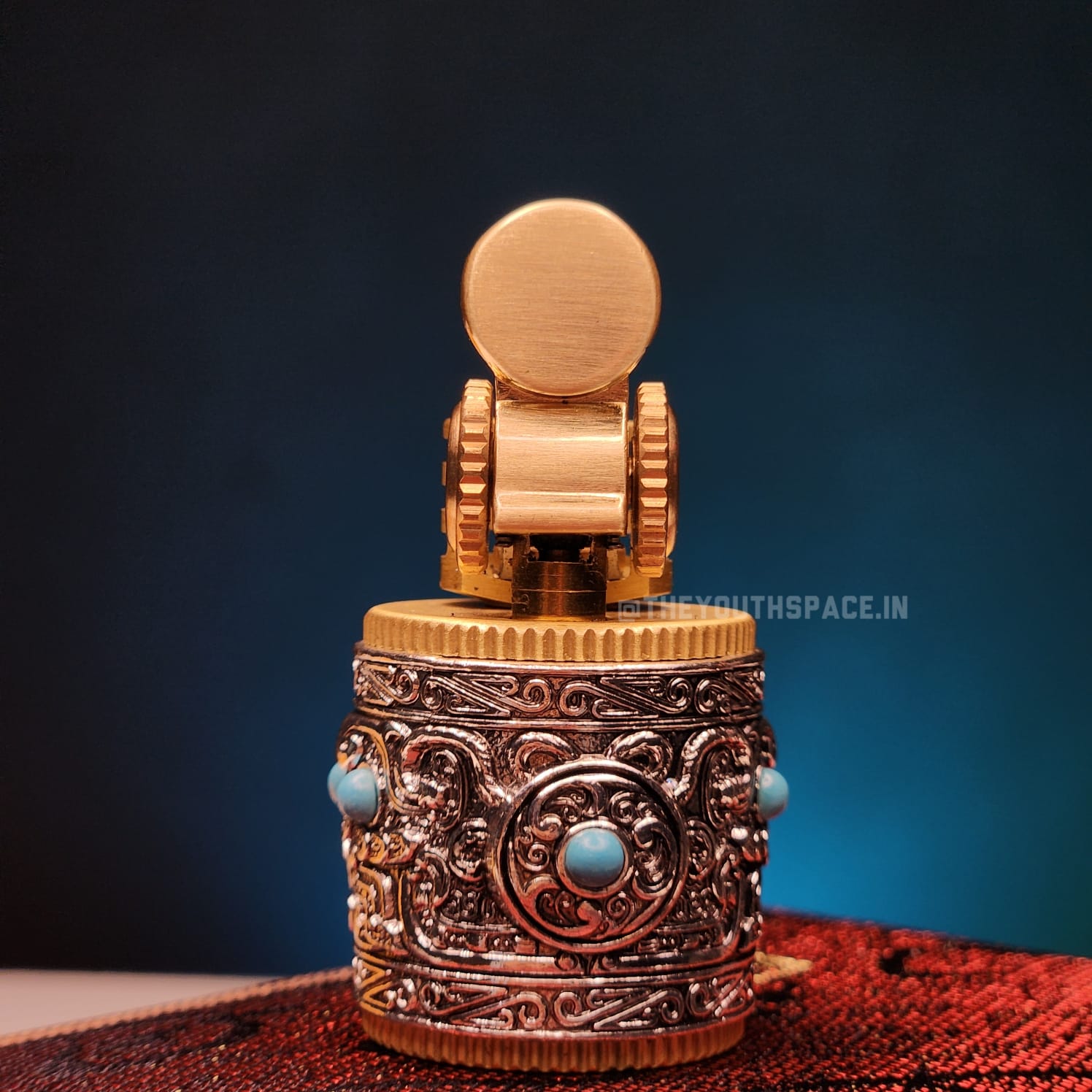 Chief Tibetan Vintage Kerosene Lighter (Brass)