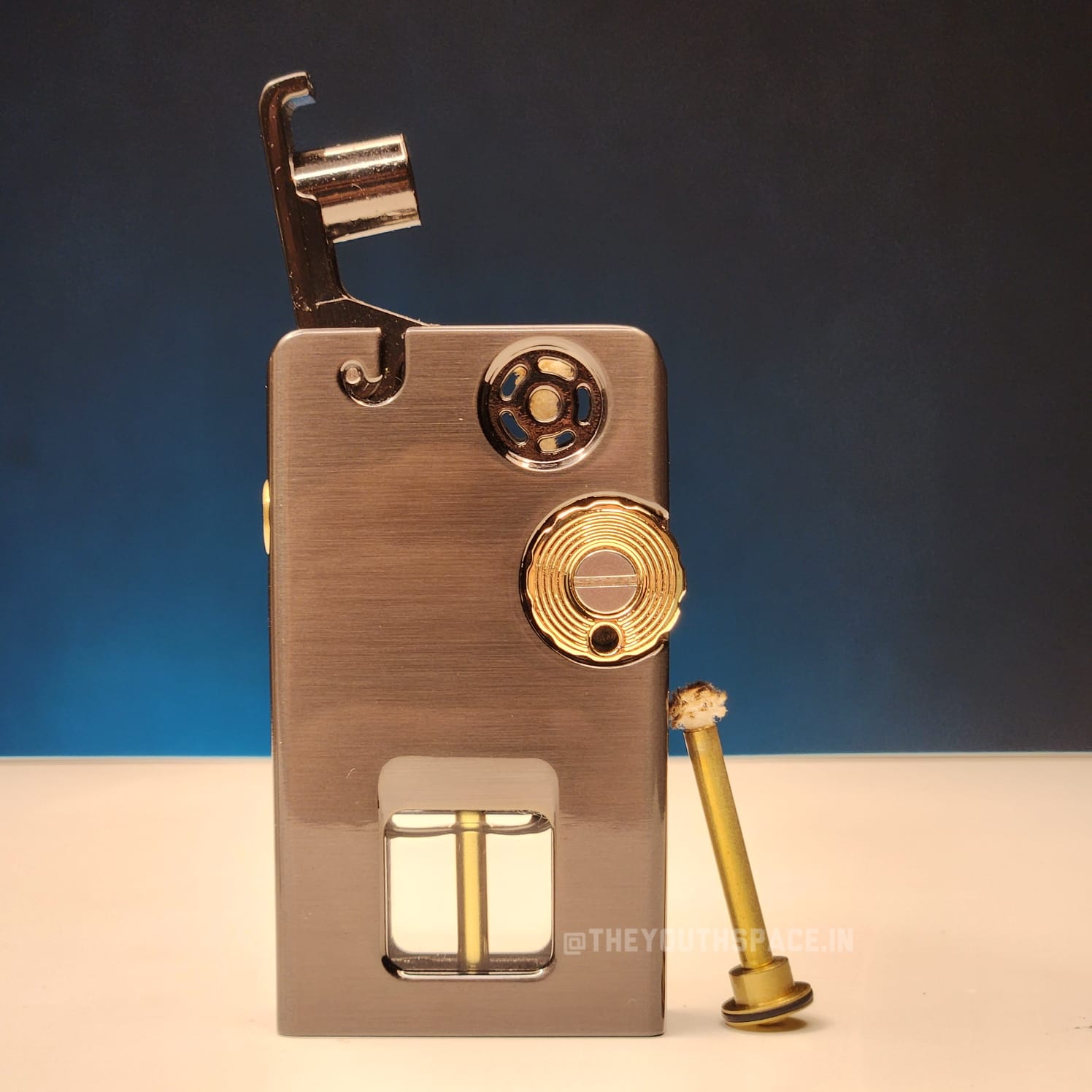 Zorro 786 Transparent Visible Fuel Tank Lighter