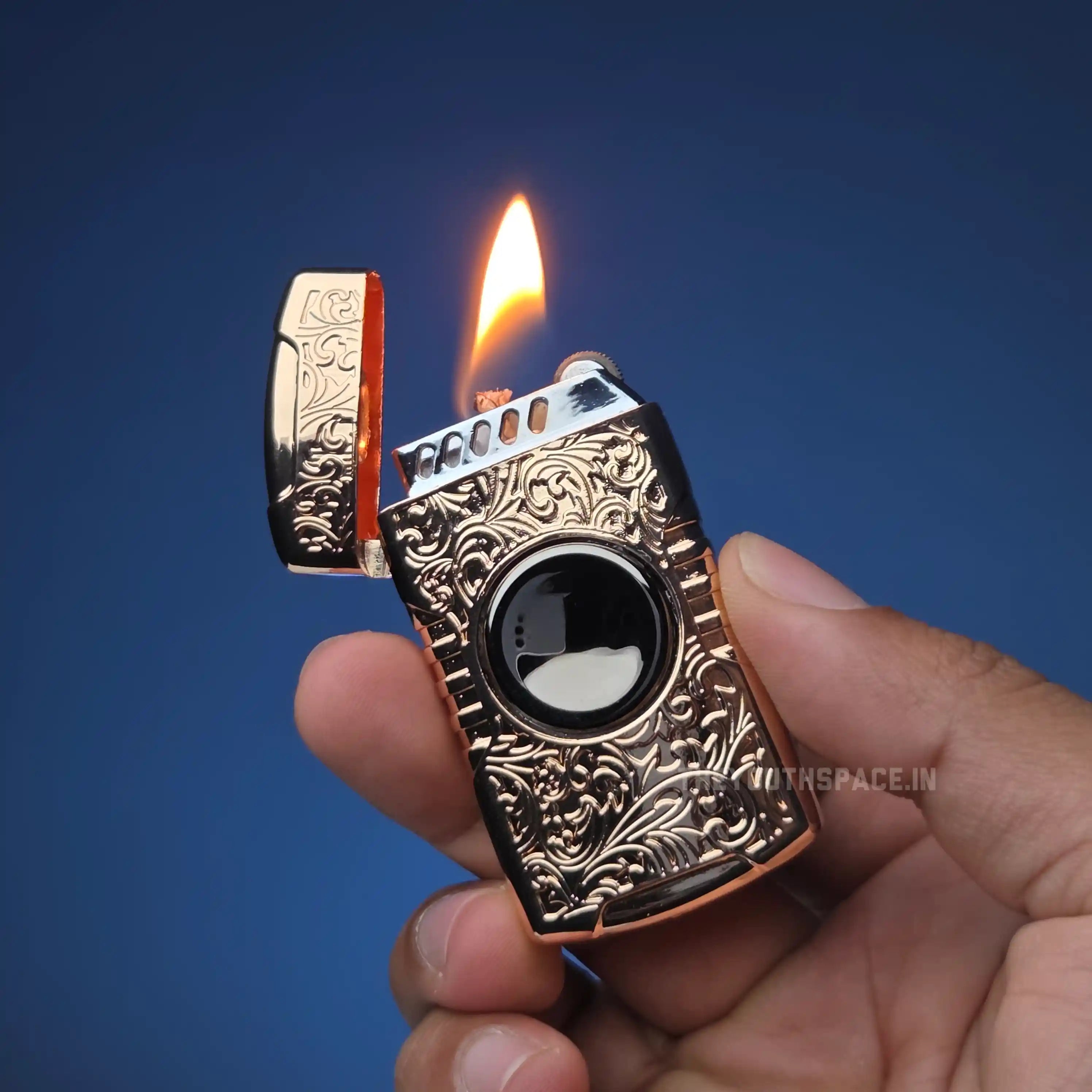 Mini Fidget Spinner Fluid Lighter
