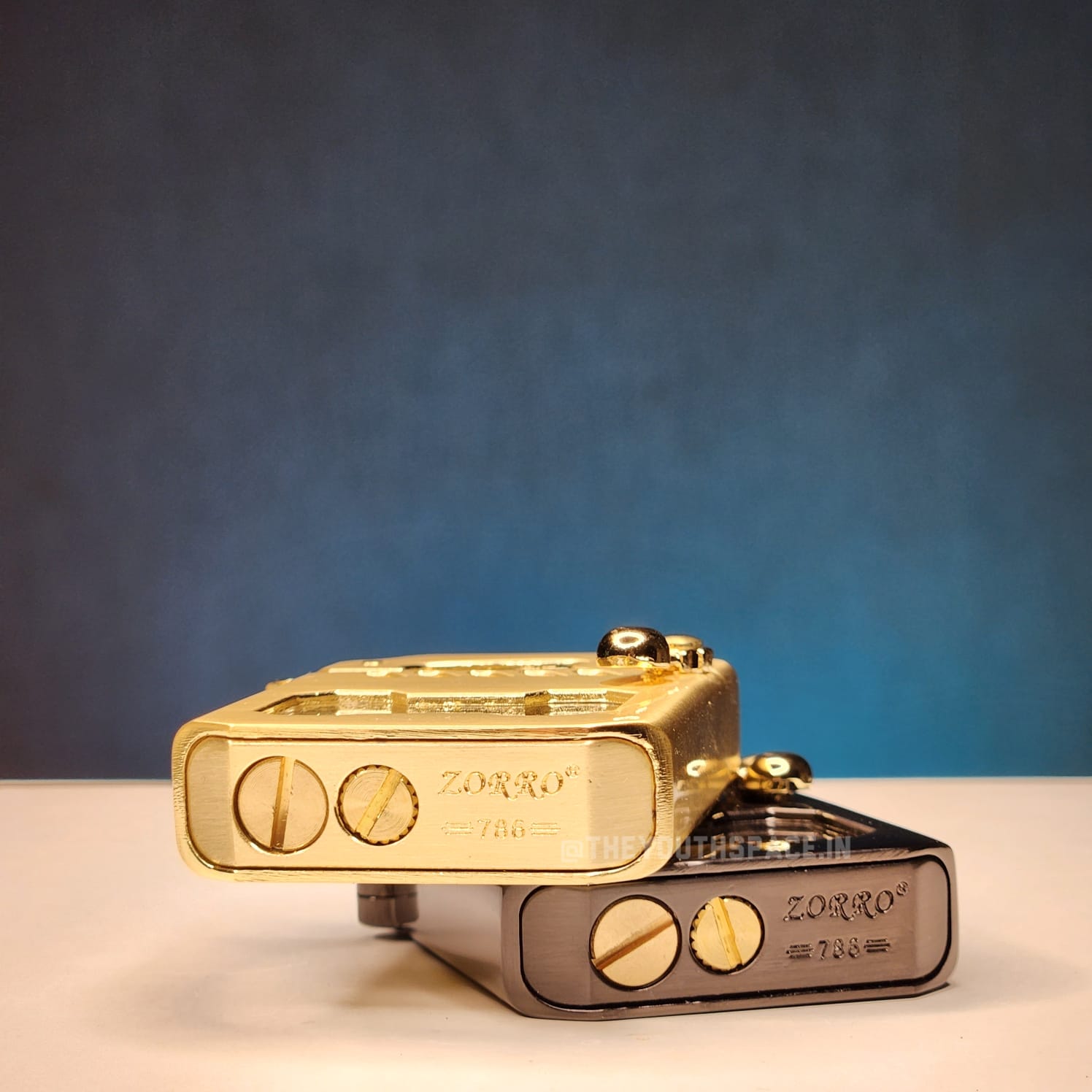 Original Zorro Mecha Transparent Fuel Tank Kerosene Lighter