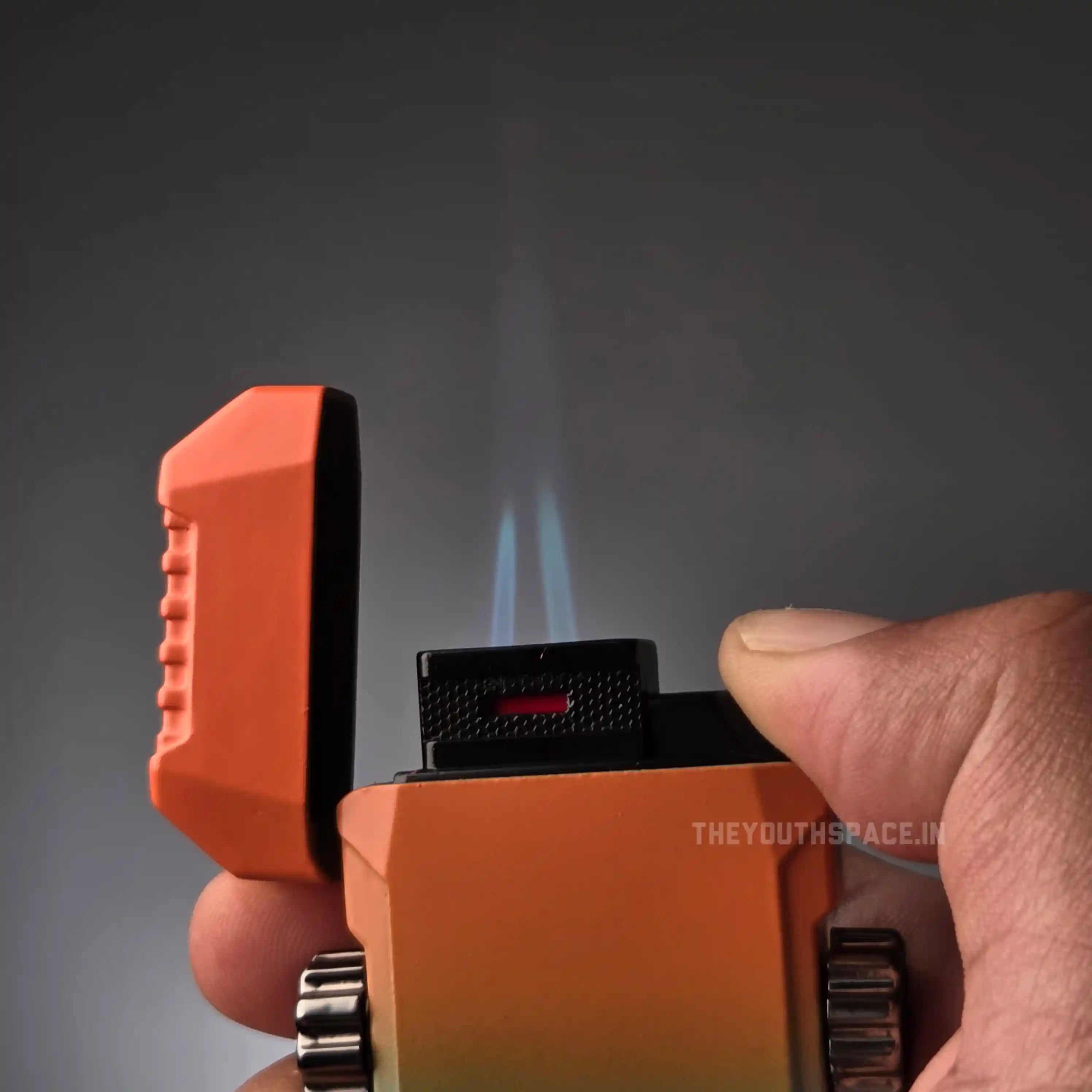 Lancia Dual Jet Gyro Spinner Lighter