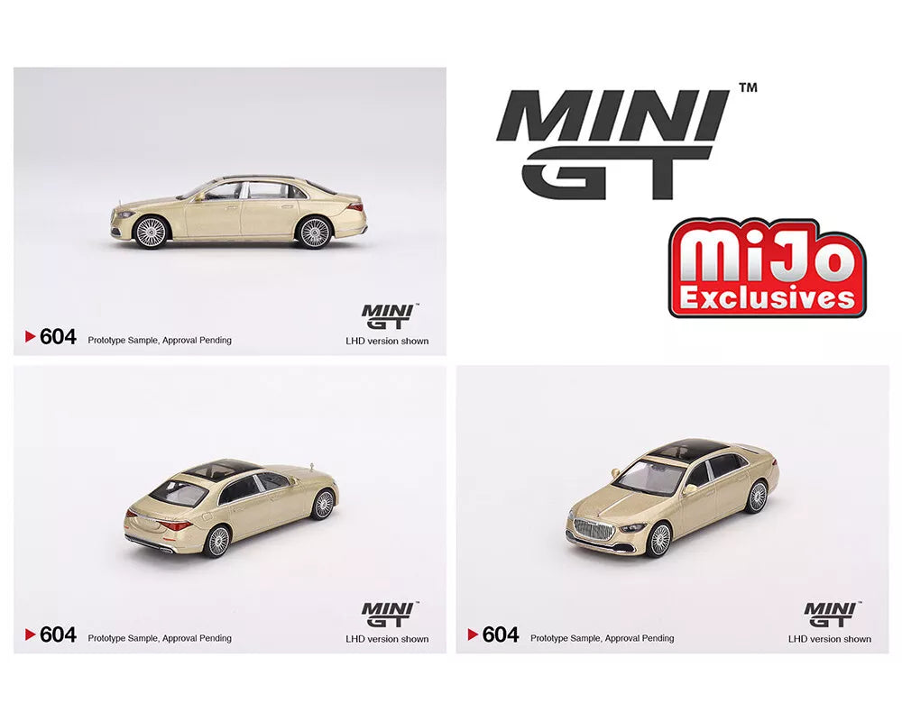 Mini GT #604 Champagne Metallic Mercedes Maybach S 680