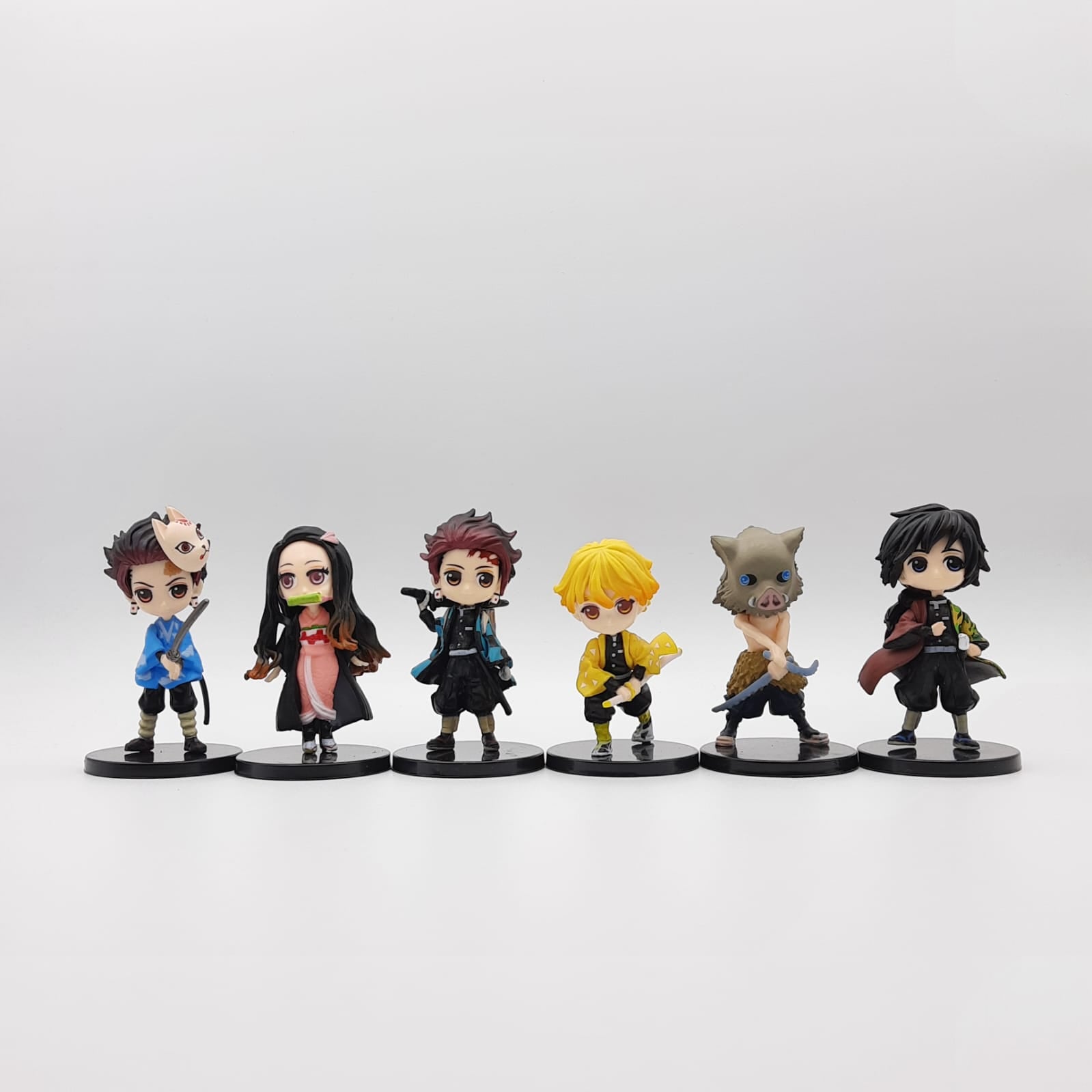 Demon Slayer Set of 6 Figurines
