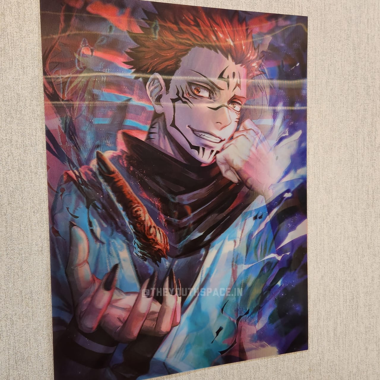 One Piece Ace Luffy Sabo 11.6 x 15.5 Inches 3D Holographic Poster, Illusion  Flip Image &
